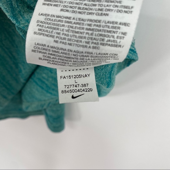 NIKE Dri-Fit Tank Top Green Size L - Picture 7 of 9